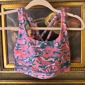 Lululemon Energy Bra Tie-Dye Size 6